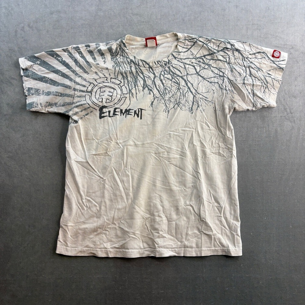 Element Graphic T Shirt Skate Y2K USA Men's Medium